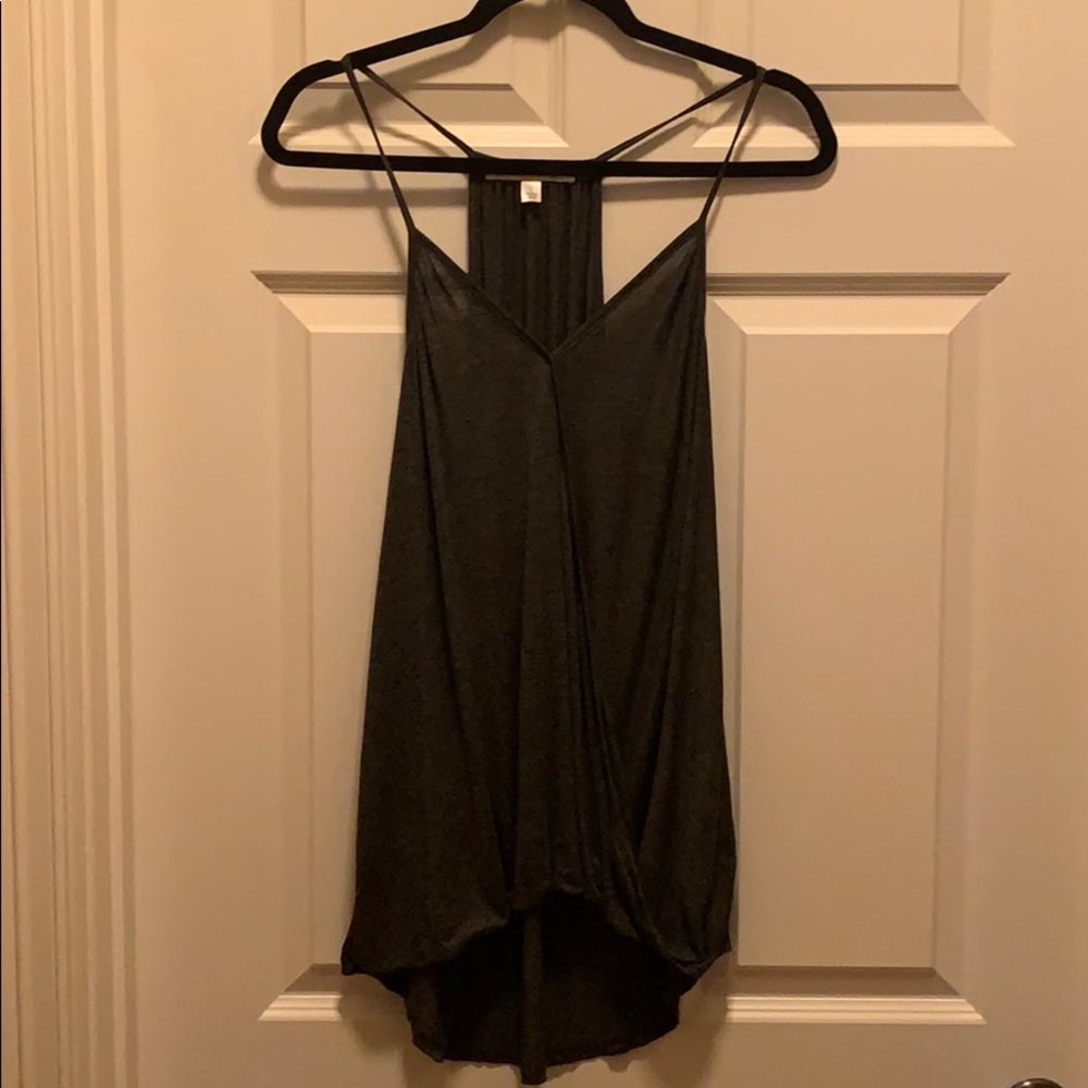 NWOT Everleigh Ladies Racerback Blouson Top